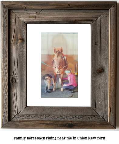 family horseback riding near me in Union, New York